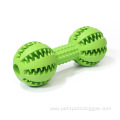 Teeth Cleaning Rubber dog chew toy ball